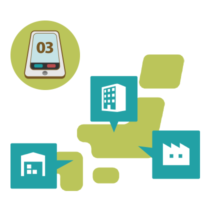 【03番号】を他県の事務所でも使いたい